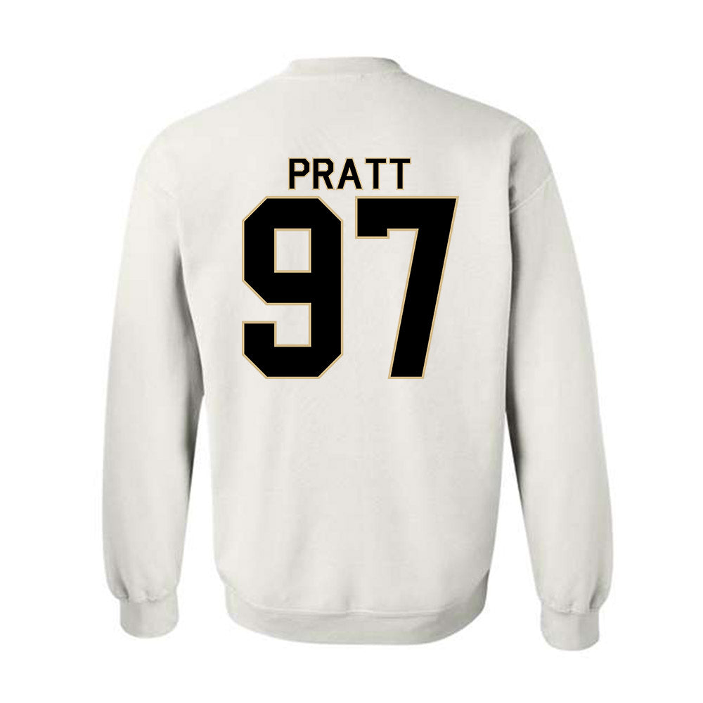 Wake Forest - NCAA Football : Josiah Pratt - Classic Shersey Crewneck Sweatshirt-1