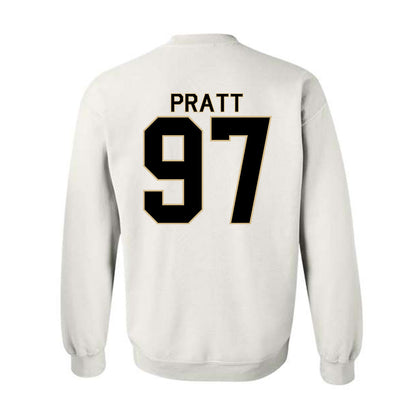 Wake Forest - NCAA Football : Josiah Pratt - Classic Shersey Crewneck Sweatshirt-1