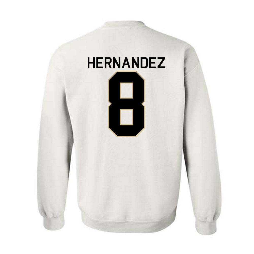 Wake Forest - NCAA Football : Carlos Hernandez - Classic Shersey Crewneck Sweatshirt-1