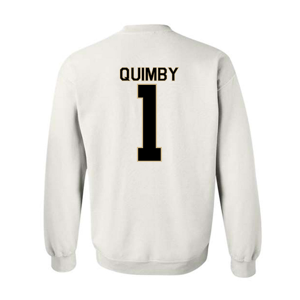 Wake Forest - NCAA Women's Basketball : Makaela Quimby - Crewneck Sweatshirt