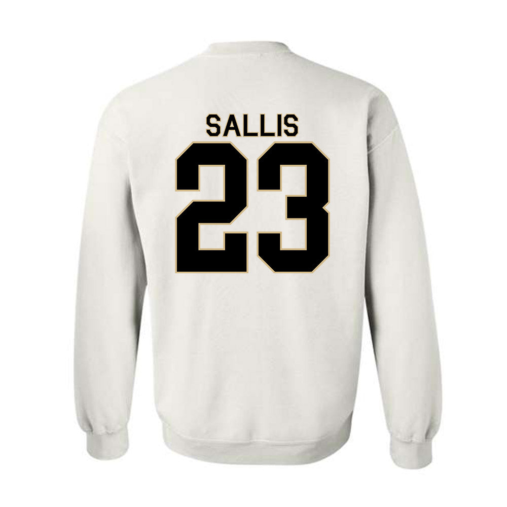 Wake Forest - NCAA Men's Basketball : Hunter Sallis - Crewneck Sweatshirt