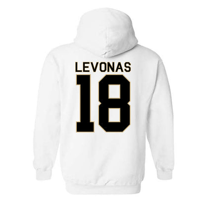 Wake Forest - NCAA Baseball : Christopher Levonas - Classic Shersey Hooded Sweatshirt-1