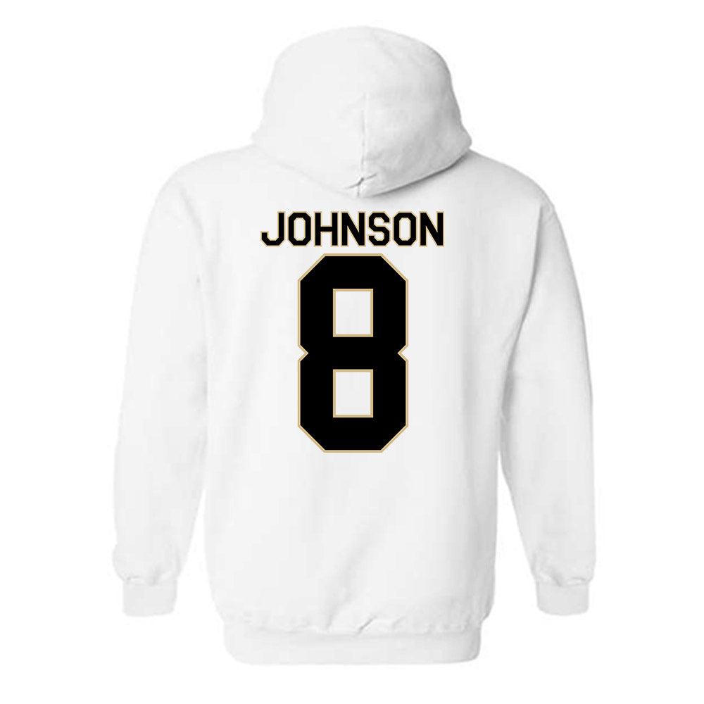 Wake Forest - NCAA Men's Basketball : Ty-laur Johnson - Classic Shersey Hooded Sweatshirt