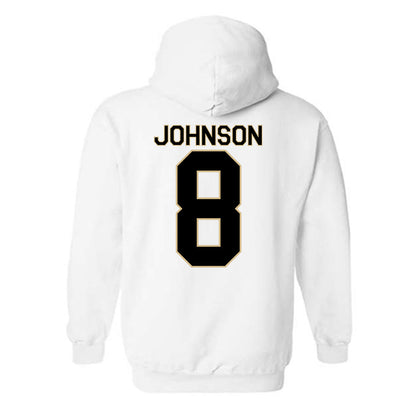 Wake Forest - NCAA Men's Basketball : Ty-laur Johnson - Classic Shersey Hooded Sweatshirt