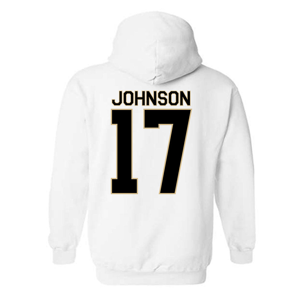 Wake Forest - NCAA Football : Billy Johnson - Classic Shersey Hooded Sweatshirt-1