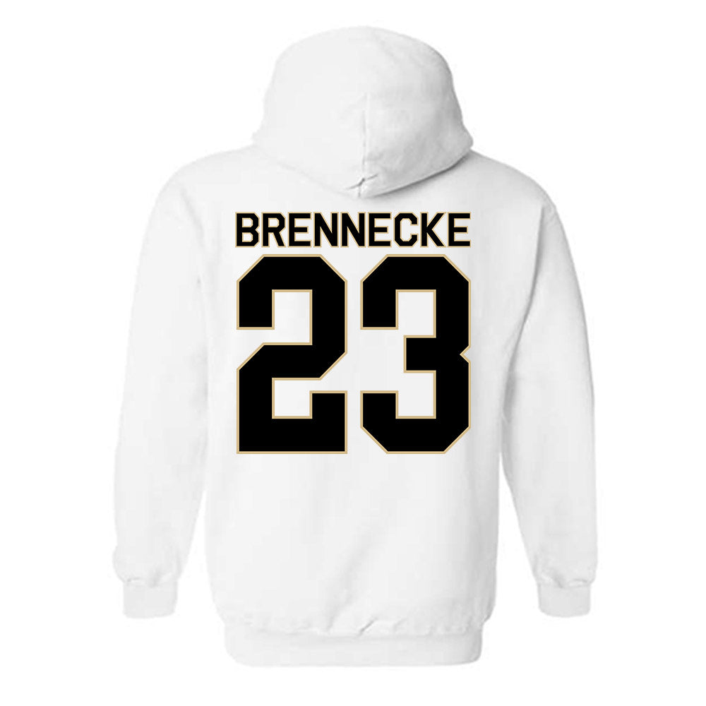 Wake Forest - NCAA Baseball : Ryan Brennecke - Classic Shersey Hooded Sweatshirt-1