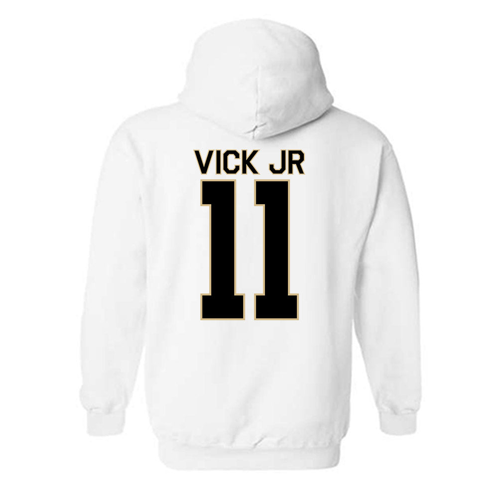 Wake Forest - NCAA Football : RJ Vick Jr - Classic Shersey Hooded Sweatshirt-1