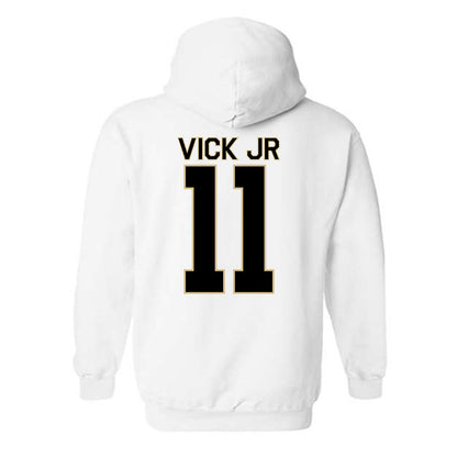 Wake Forest - NCAA Football : RJ Vick Jr - Classic Shersey Hooded Sweatshirt-1