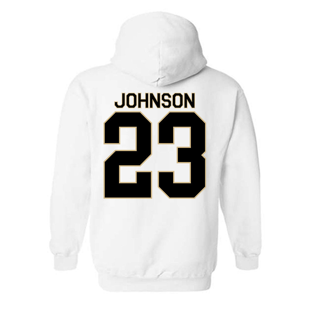 Wake Forest - NCAA Football : Braylon Johnson - Classic Shersey Hooded Sweatshirt-1