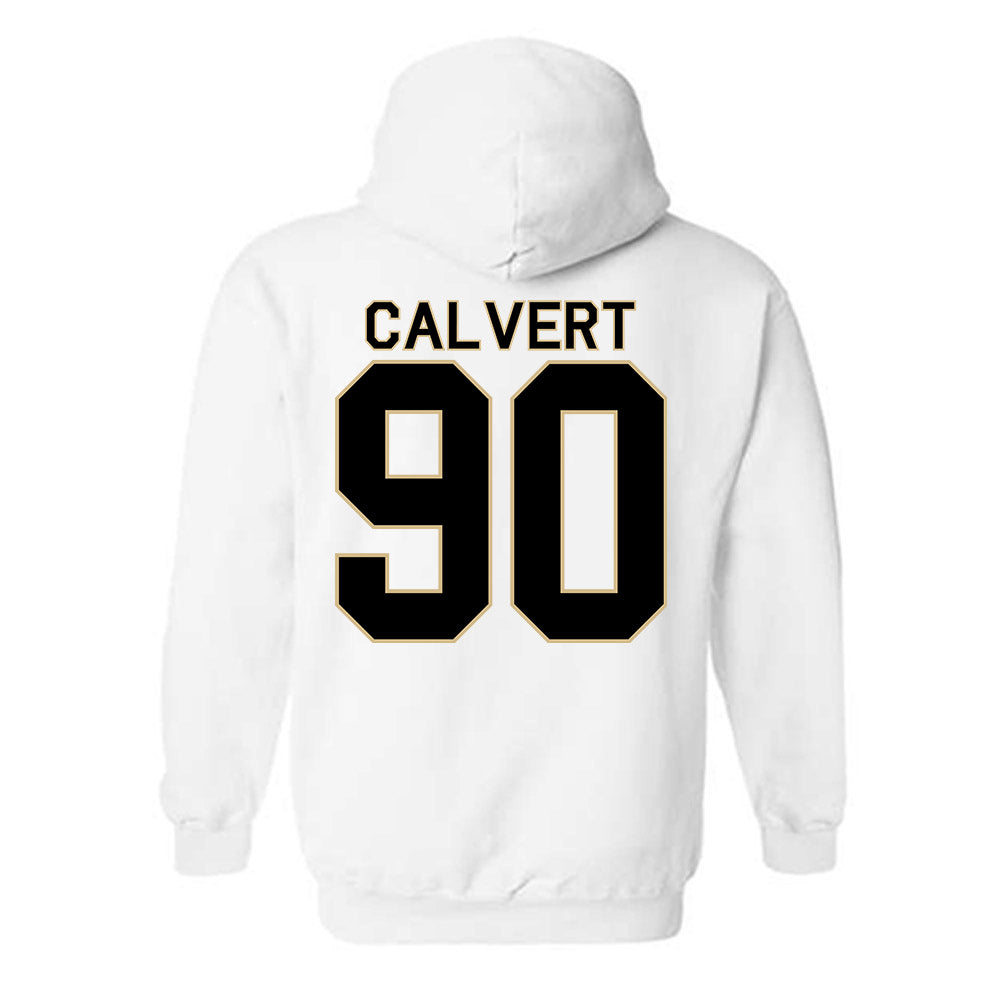 Wake Forest - NCAA Football : Connor Calvert - Classic Shersey Hooded Sweatshirt-1