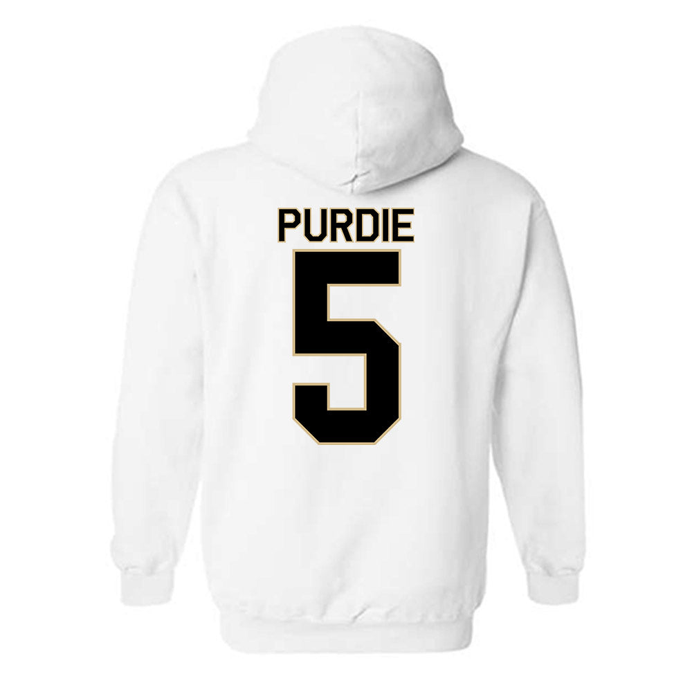 Wake Forest - NCAA Football : Deshawn Purdie - Classic Shersey Hooded Sweatshirt-1