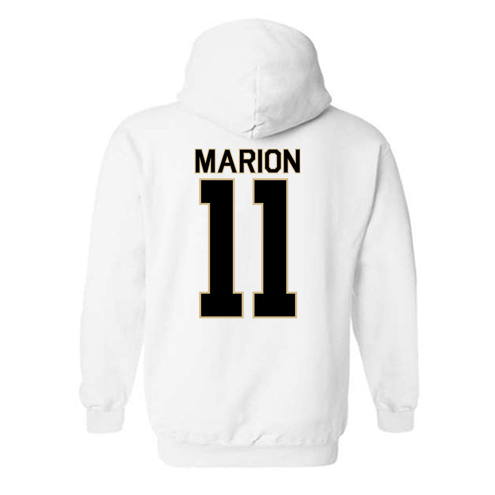 Wake Forest - NCAA Men's Basketball : Marqus Marion - Classic Shersey Hooded Sweatshirt