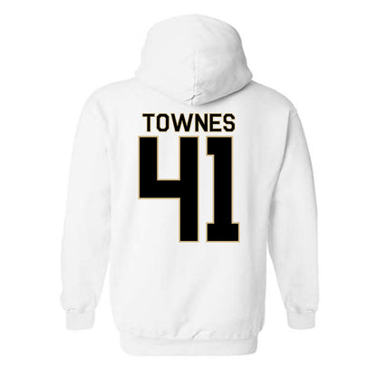 Wake Forest - NCAA Football : Kalil Townes - Classic Shersey Hooded Sweatshirt-1