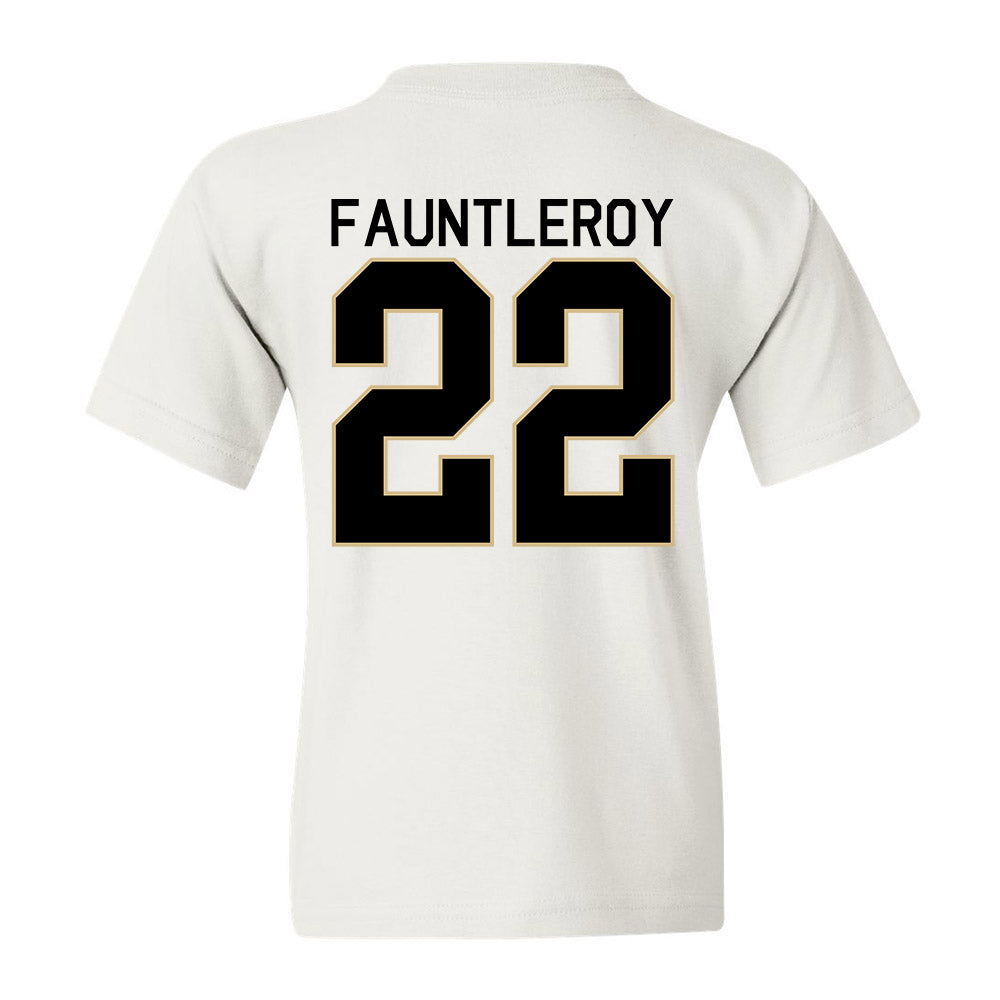 Wake Forest - NCAA Football : Kennedy Fauntleroy - Youth T-Shirt