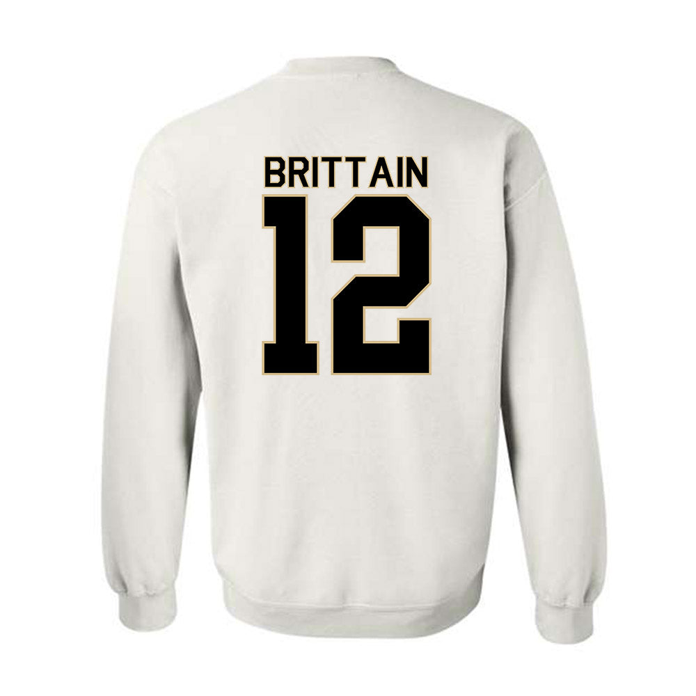 Wake Forest - NCAA Baseball : Nate Brittain - Classic Shersey Crewneck Sweatshirt-1