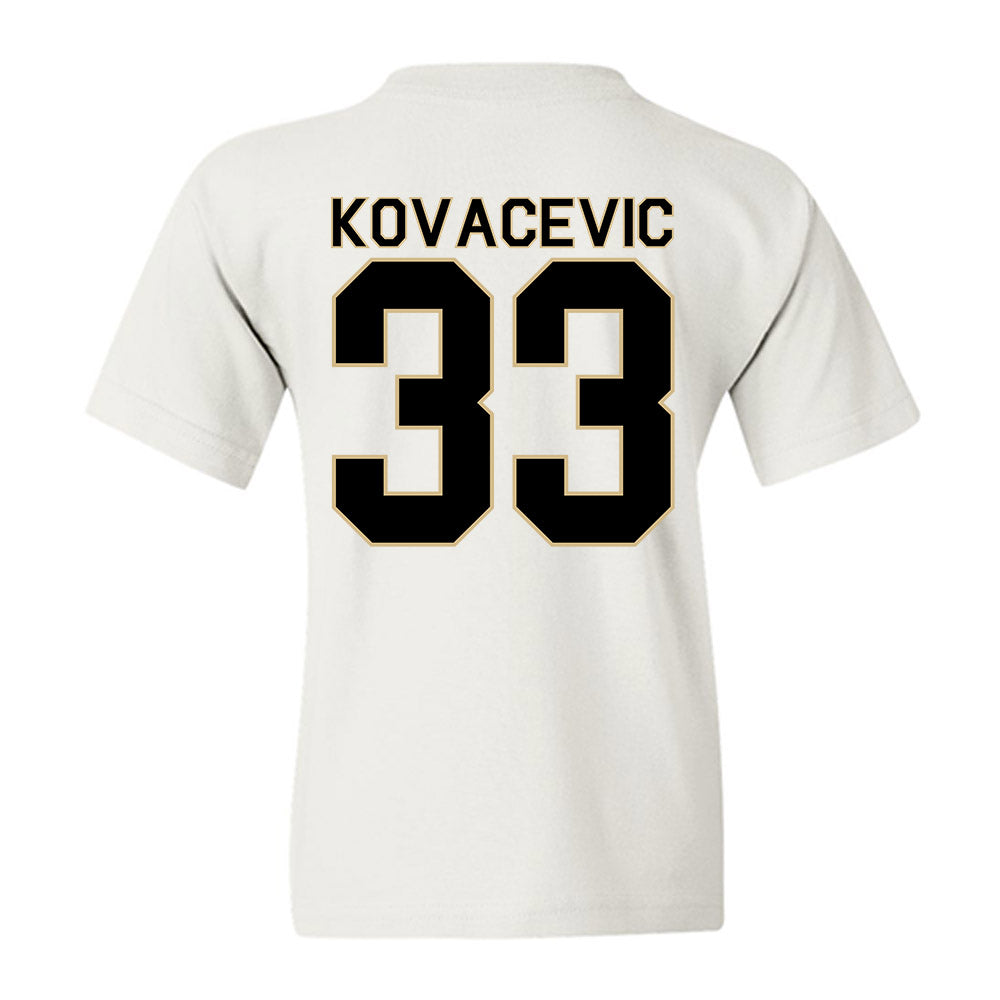 Wake Forest - NCAA Men's Basketball : Dimitrije Kovacevic - Classic Shersey Youth T-Shirt-1