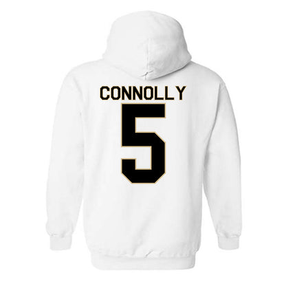 Wake Forest - NCAA Baseball : Brian Connolly - Classic Shersey Hooded Sweatshirt-1