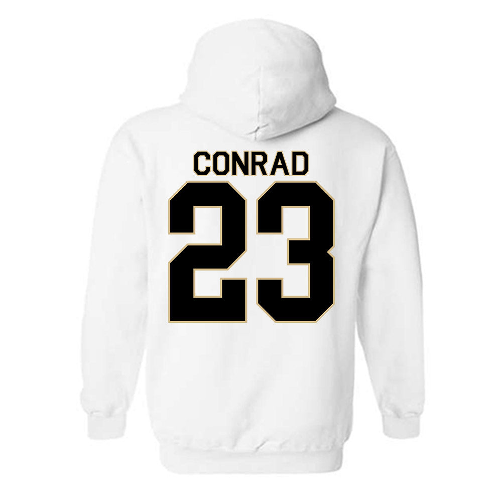 Wake Forest - NCAA Baseball : Ethan Conrad - Classic Shersey Hooded Sweatshirt-1