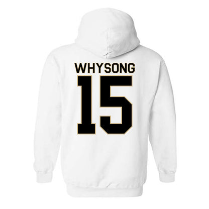 Wake Forest - NCAA Baseball : Nate Whysong - Classic Shersey Hooded Sweatshirt-1