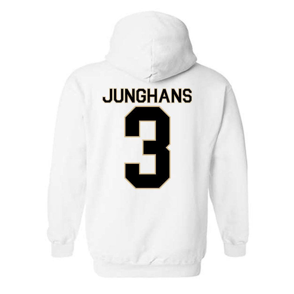 Wake Forest - NCAA Baseball : Alex Junghans - Classic Shersey Hooded Sweatshirt-1