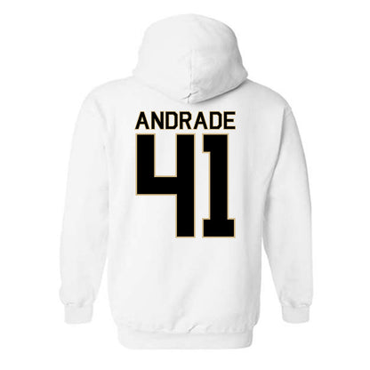 Wake Forest - NCAA Football : Mason Andrade - Classic Shersey Hooded Sweatshirt-1