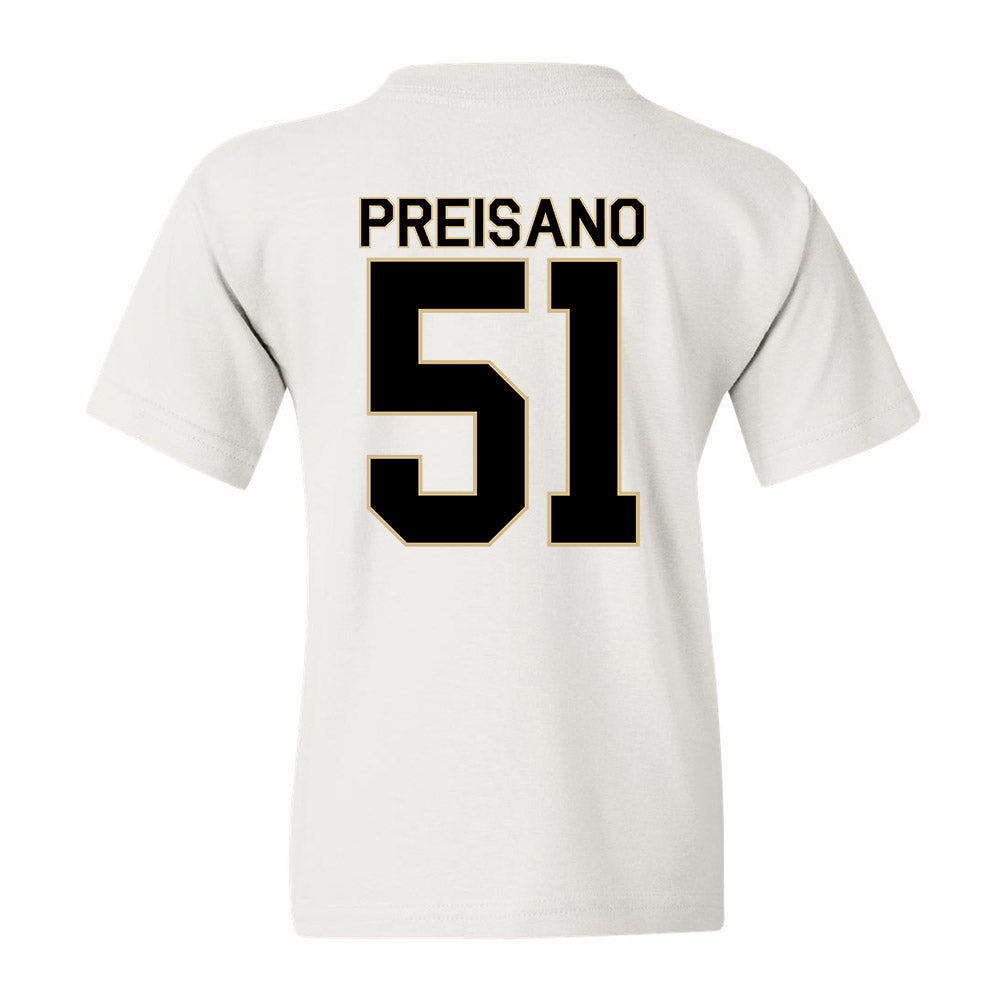 Wake Forest - NCAA Baseball : Ryan Preisano - Youth T-Shirt