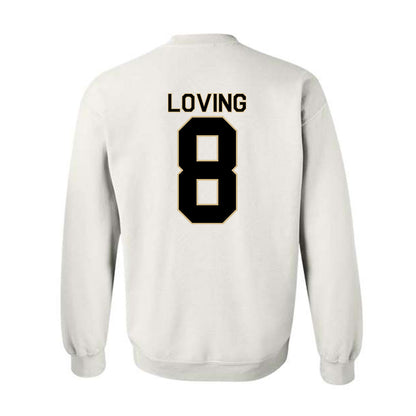 Wake Forest - NCAA Football : Jayden Loving - Classic Shersey Crewneck Sweatshirt-1