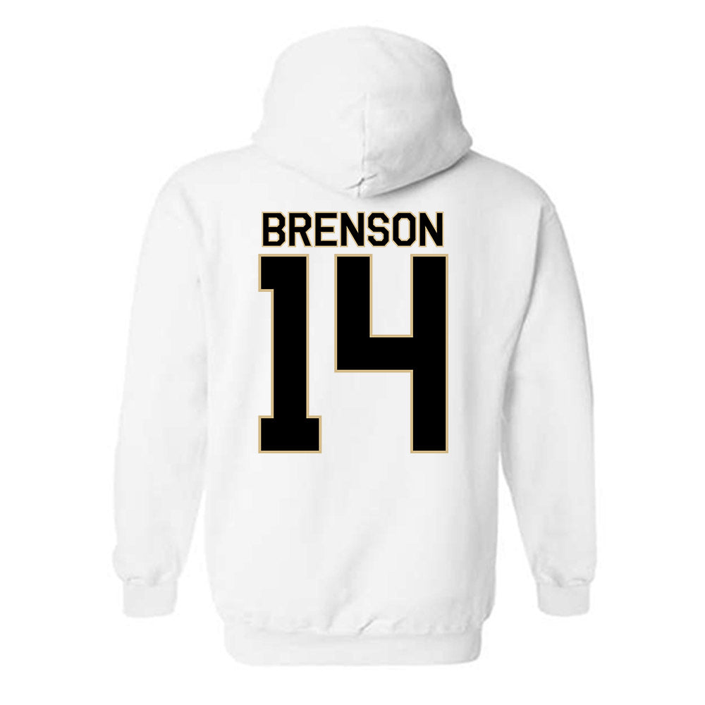 Wake Forest - NCAA Football : Chevalier Brenson - Classic Shersey Hooded Sweatshirt-1