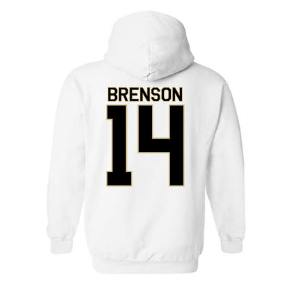 Wake Forest - NCAA Football : Chevalier Brenson - Classic Shersey Hooded Sweatshirt-1