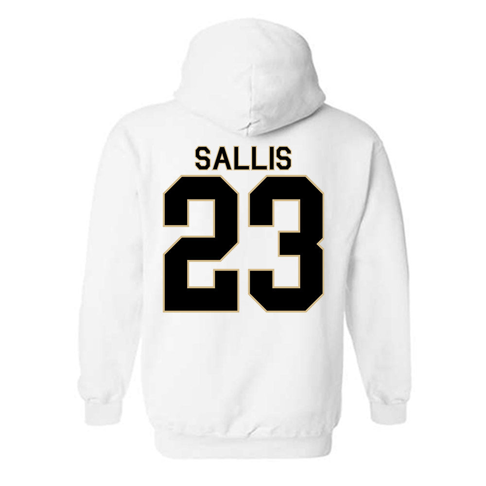 Wake Forest - NCAA Men's Basketball : Hunter Sallis - Hooded Sweatshirt