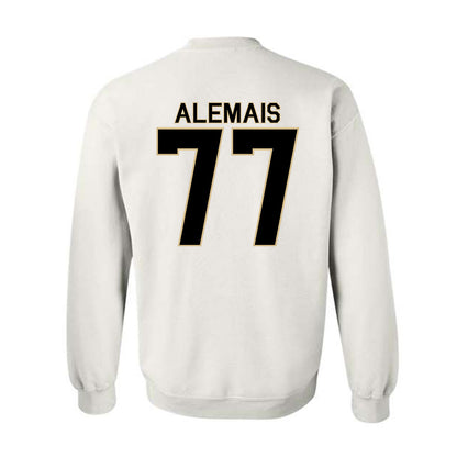 Wake Forest - NCAA Baseball : Seven Alemais - Classic Shersey Crewneck Sweatshirt-1