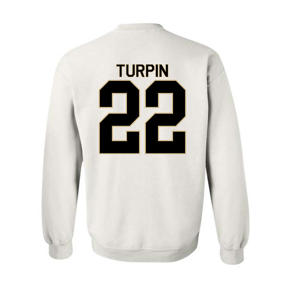 Wake Forest - NCAA Football : Myles Turpin - Classic Shersey Crewneck Sweatshirt-1
