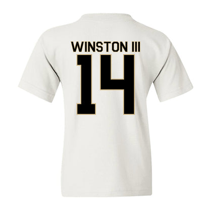 Wake Forest - NCAA Football : Braxton Winston III - Classic Shersey Youth T-Shirt-1
