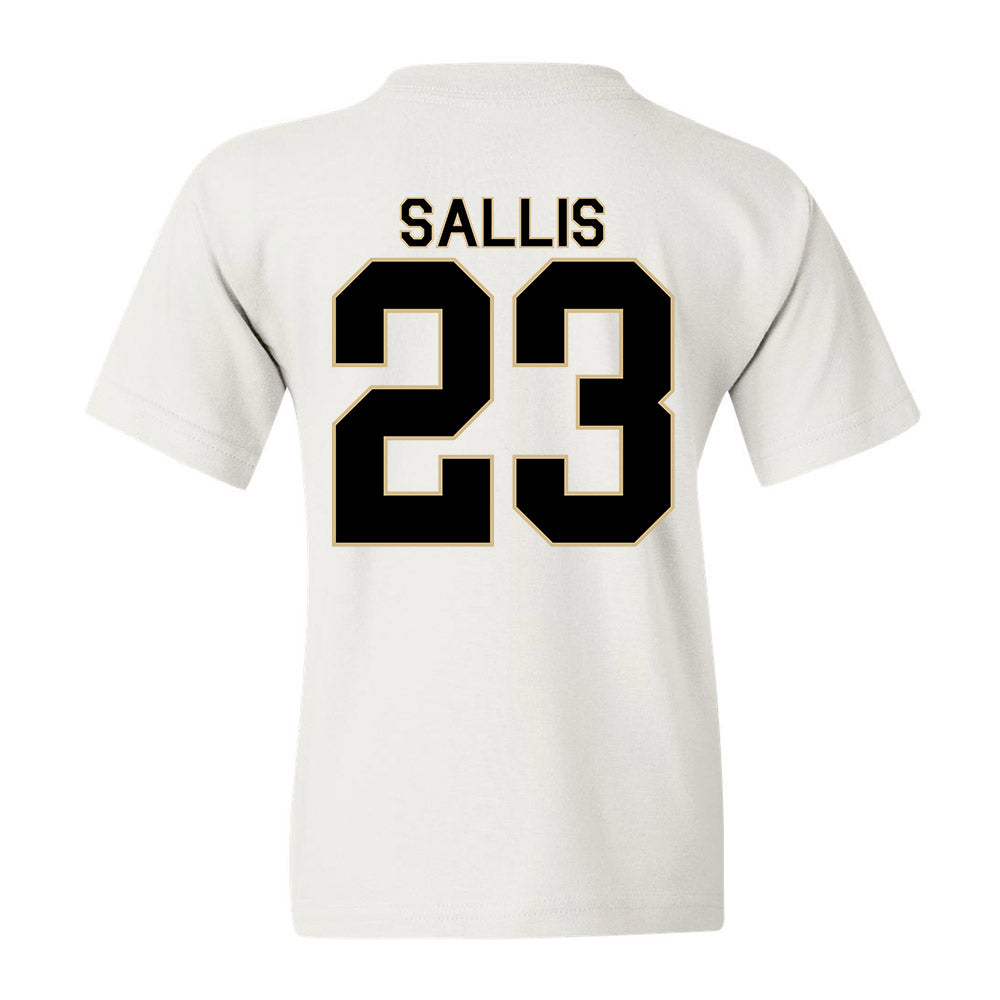 Wake Forest - NCAA Men's Basketball : Hunter Sallis - Youth T-Shirt