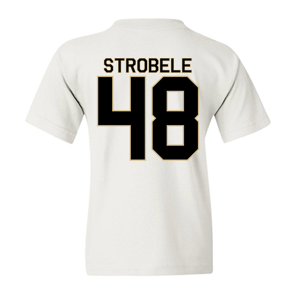 Wake Forest - NCAA Football : Wesley Strobele - Classic Shersey Youth T-Shirt-1