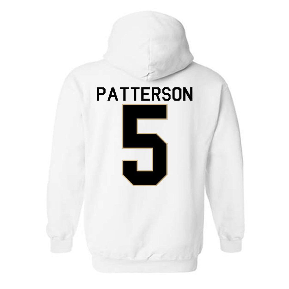 Wake Forest - NCAA Football : Davaughn Patterson - Classic Shersey Hooded Sweatshirt-1