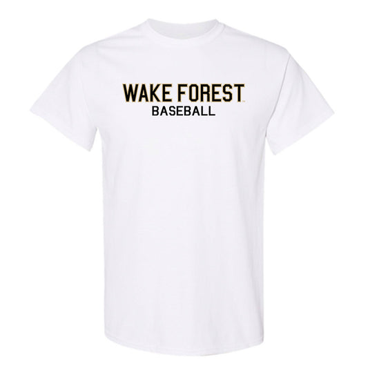 Wake Forest - NCAA Baseball : Nate Brittain - Classic Shersey T-Shirt-0