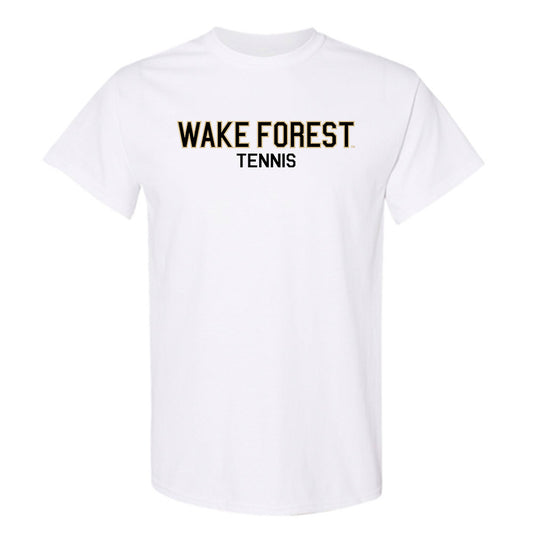Wake Forest - NCAA Men's Tennis : Andrew Delgado - Classic Shersey T-Shirt-0