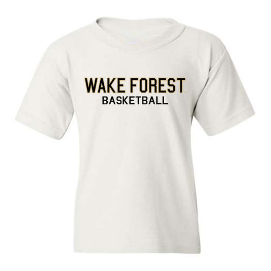 Wake Forest - NCAA Men's Basketball : Efton Reid III - Youth T-Shirt