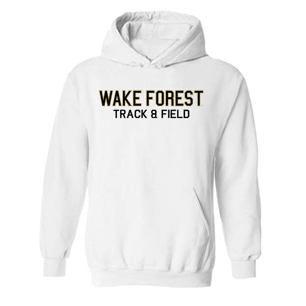 Wake Forest - NCAA Women's Track & Field : Aiden Harrand - Classic Shersey Hooded Sweatshirt-0