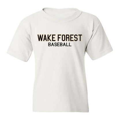 Wake Forest - NCAA Baseball : James Keenan - Classic Shersey Youth T-Shirt-0