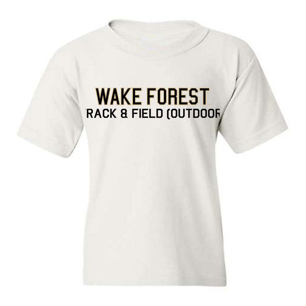 Wake Forest - NCAA Men's Track & Field : Hunter Jones - Classic Shersey Youth T-Shirt-0