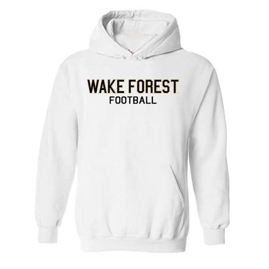 Wake Forest - NCAA Football : Aidan Martin - Classic Shersey Hooded Sweatshirt-0