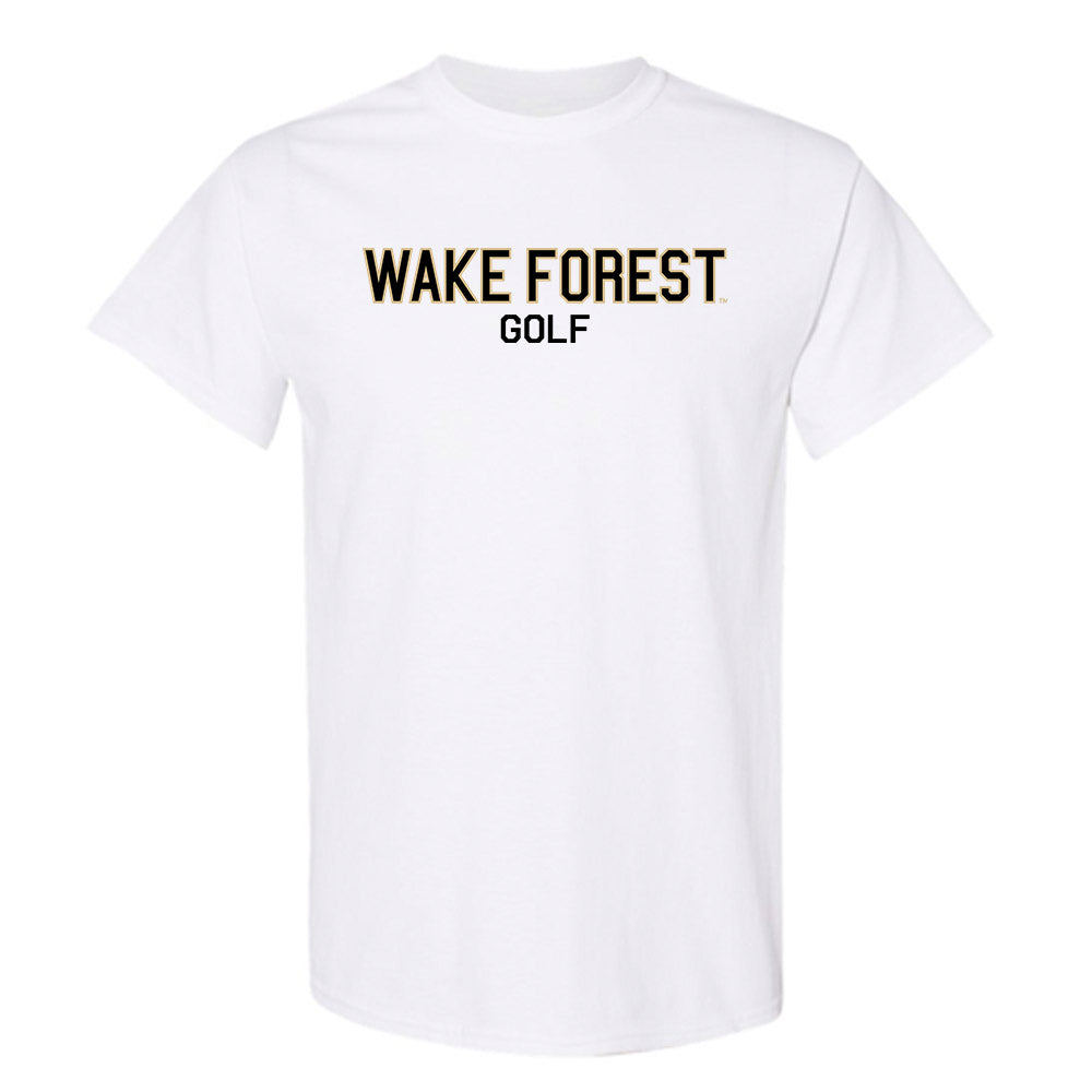 Wake Forest - NCAA Men's Golf : Maddux Cook - Classic Shersey T-Shirt-0