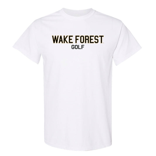 Wake Forest - NCAA Men's Golf : Maddux Cook - Classic Shersey T-Shirt-0