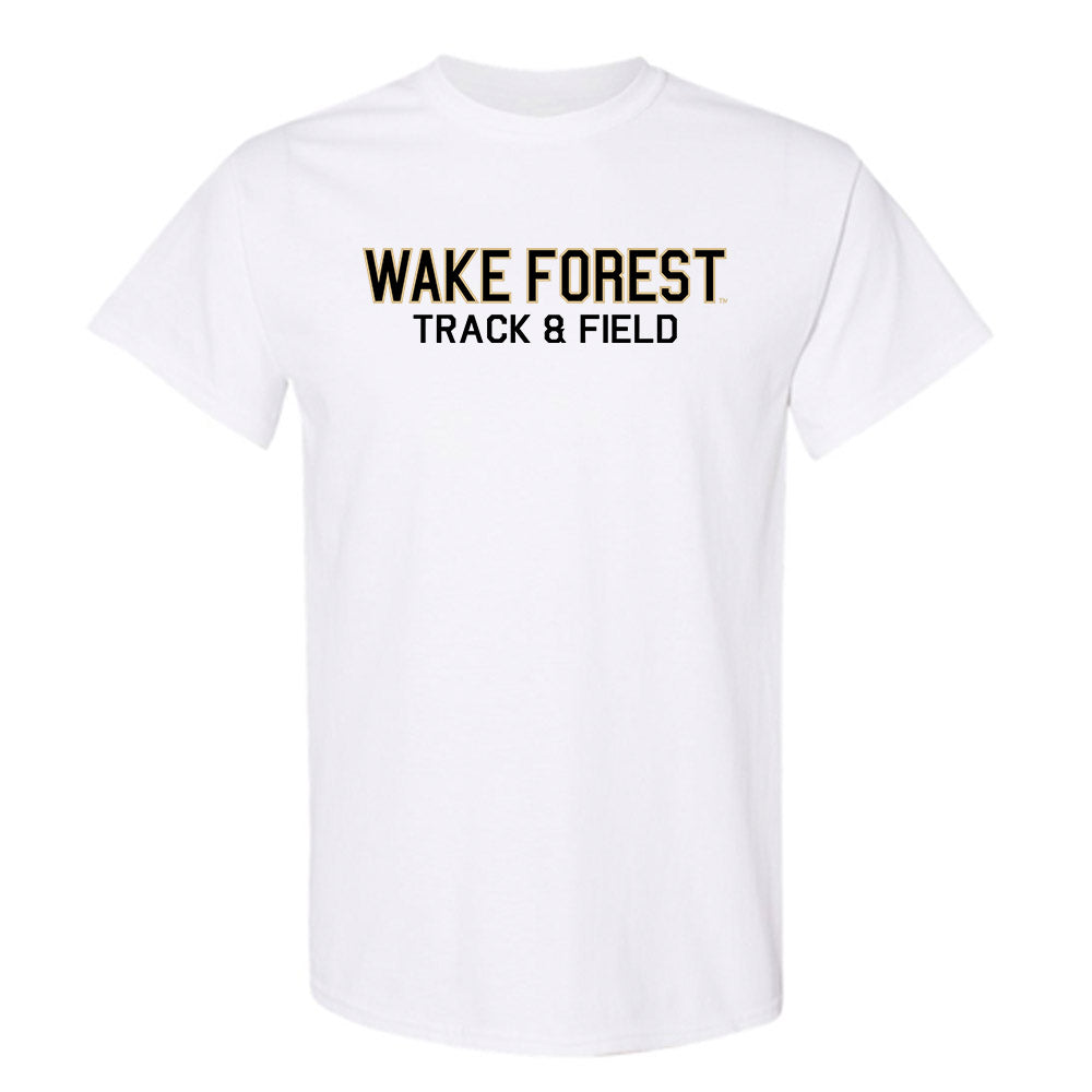 Wake Forest - NCAA Men's Track & Field : Stuart Terrill - Classic Shersey T-Shirt-0