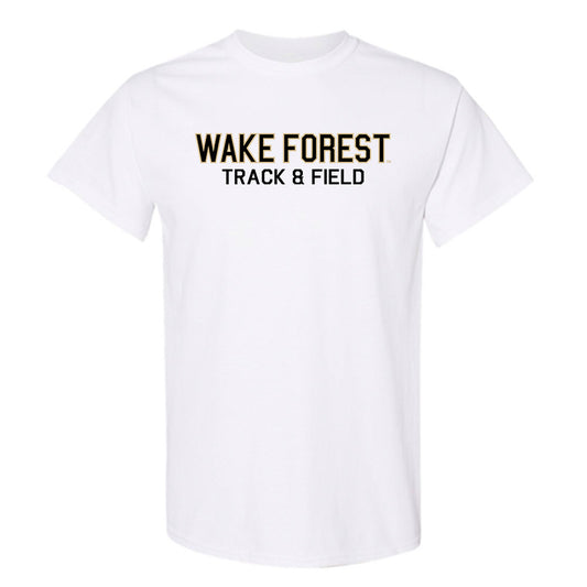 Wake Forest - NCAA Men's Track & Field : Stuart Terrill - Classic Shersey T-Shirt-0