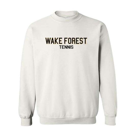 Wake Forest - NCAA Men's Tennis : Ariel Zauber - Classic Shersey Crewneck Sweatshirt-0