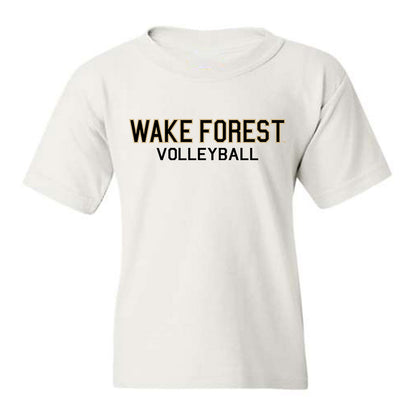 Wake Forest - NCAA Women's Volleyball : Rian Baker - Youth T-Shirt