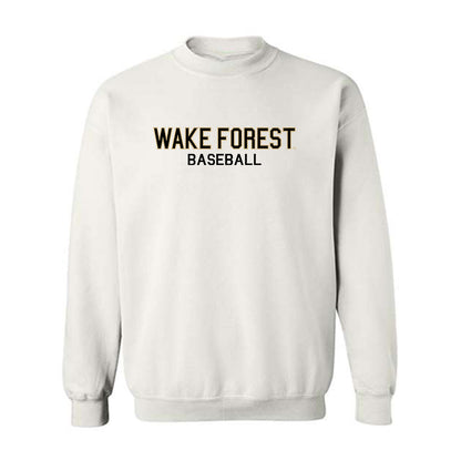 Wake Forest - NCAA Baseball : Nate Whysong - Classic Shersey Crewneck Sweatshirt-0